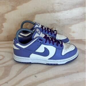 Nike -Dunk Low Next Nature - Sneakers - Purple/White -Women's - 6.5 - FZ4349-100